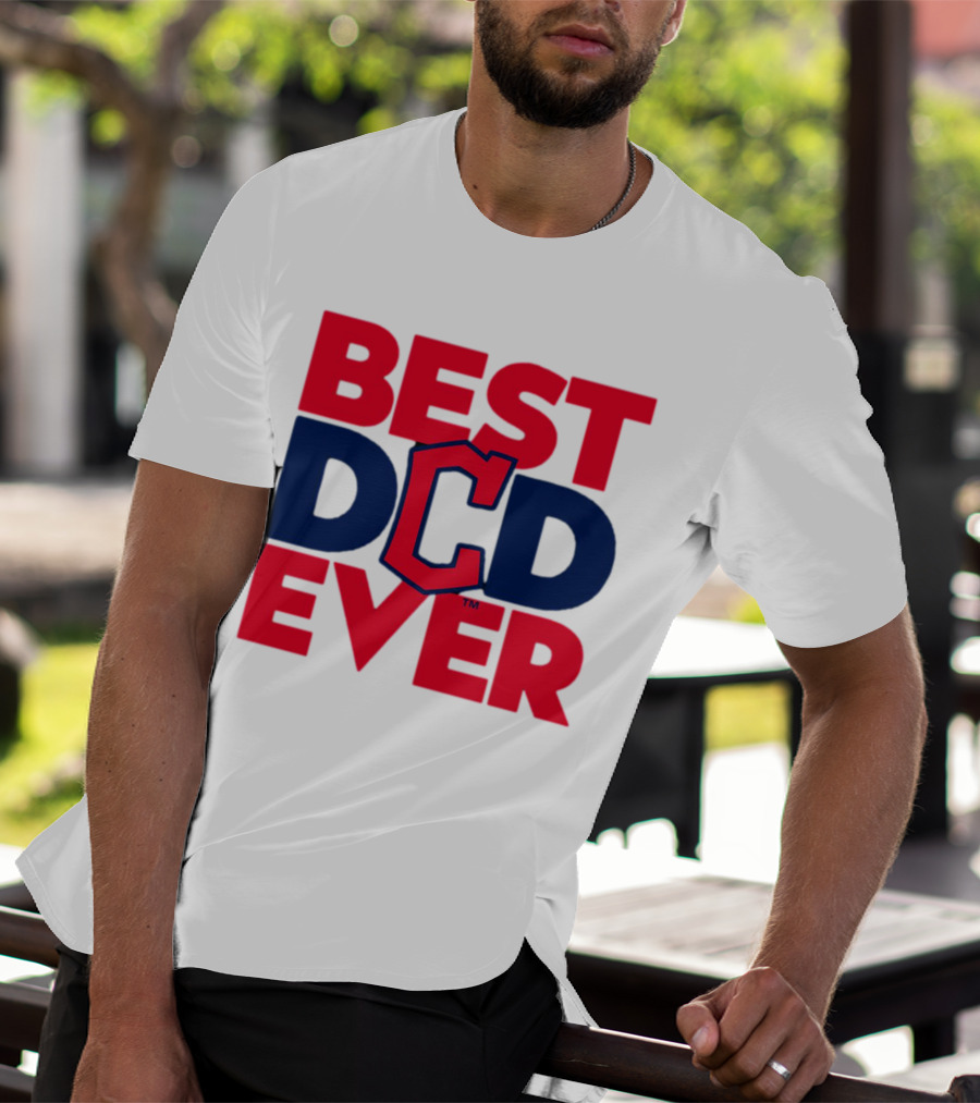 Best Dad Ever MLB Cleveland Guardians T-Shirt