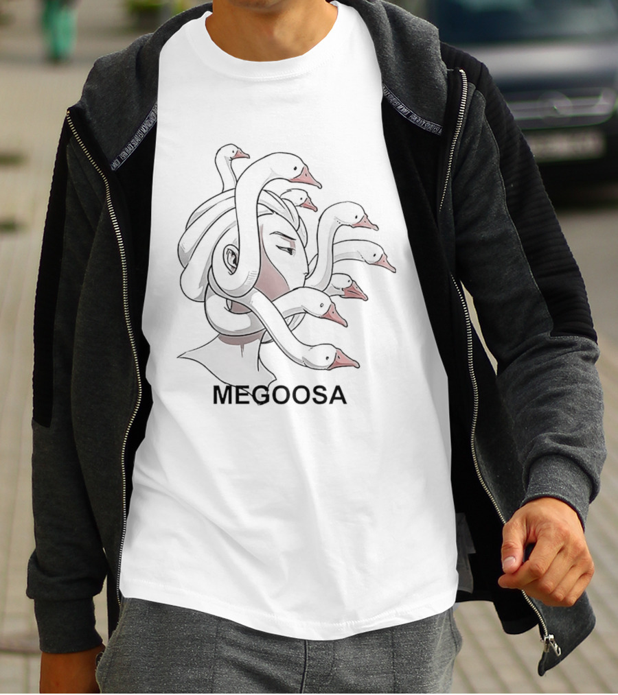 Megoosa Only Geese Goose T-Shirt