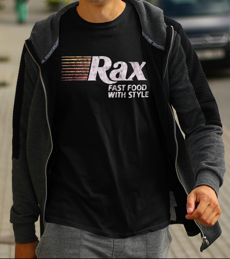 Rax Retro Fast Food With Style Vintage T-Shirt