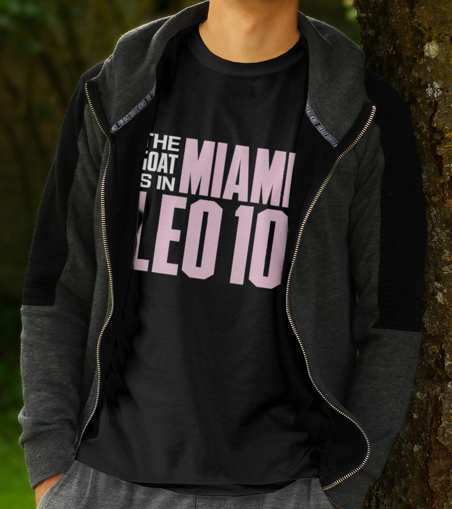 The Goat Is In Miami Leo 10 T-Shirt