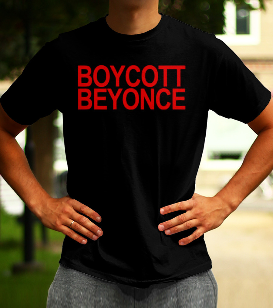 Boycott Beyonce Formation World Tour T-Shirt