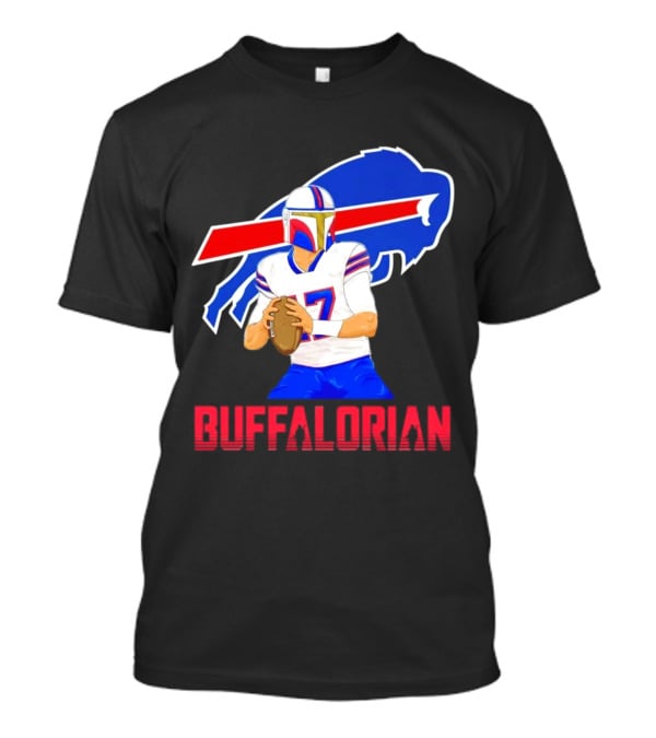 Bufflaorian Buffalo Bills Football Player With Buffalo T-Shirt