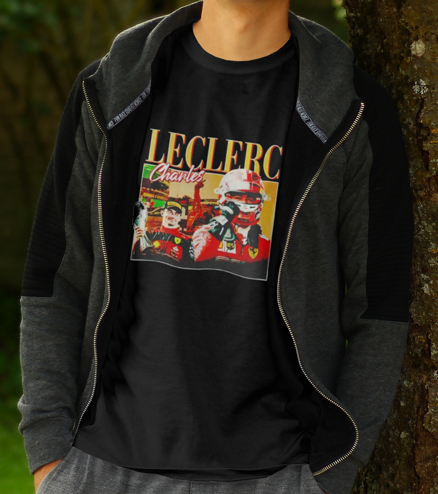 Leclerc Charles Racing Victory Celebration Legends T-Shirt