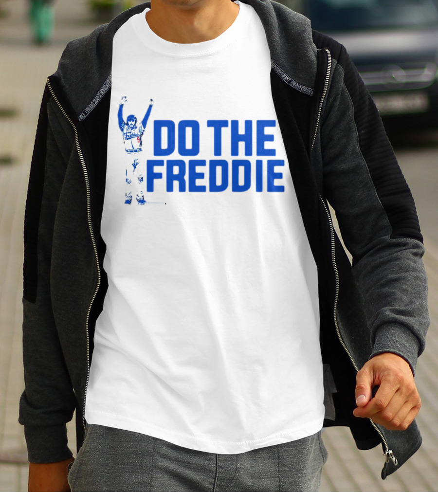 Freddie Freeman Do The Freddie Los Angeles Dodgers Baseball T-Shirt