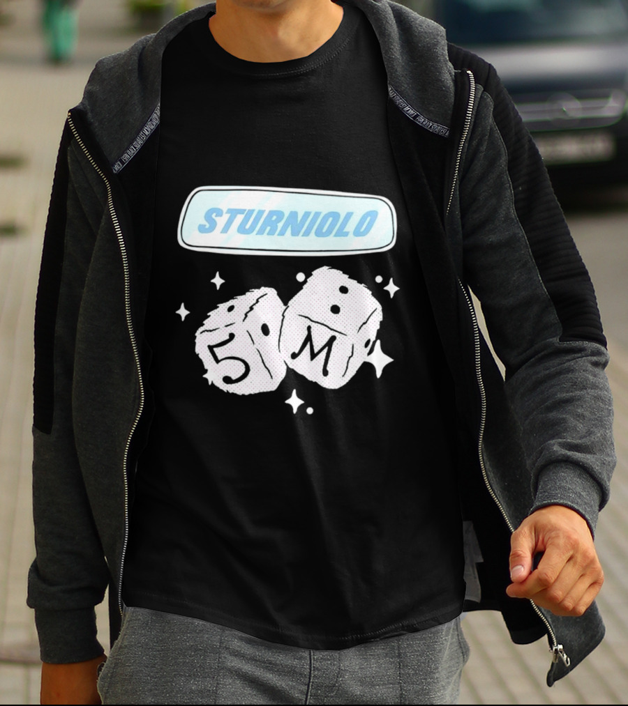 Sturniolo 5M Dice Celebration Iconic Milestone T-Shirt