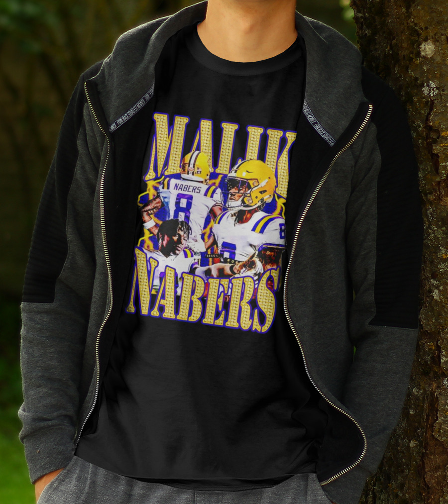 Malik Nabers LSU Tigers Football T-Shirt