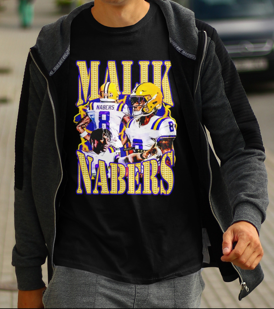 Malik Nabers LSU Tigers Football T-Shirt