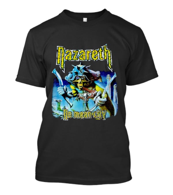 Nazareth No Mean City Skeleton Warrior T-Shirt