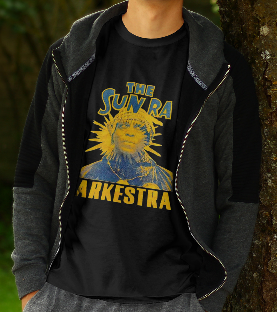 The Sun Ra Arkestra Cosmic Jazz Icon Yellow T-Shirt