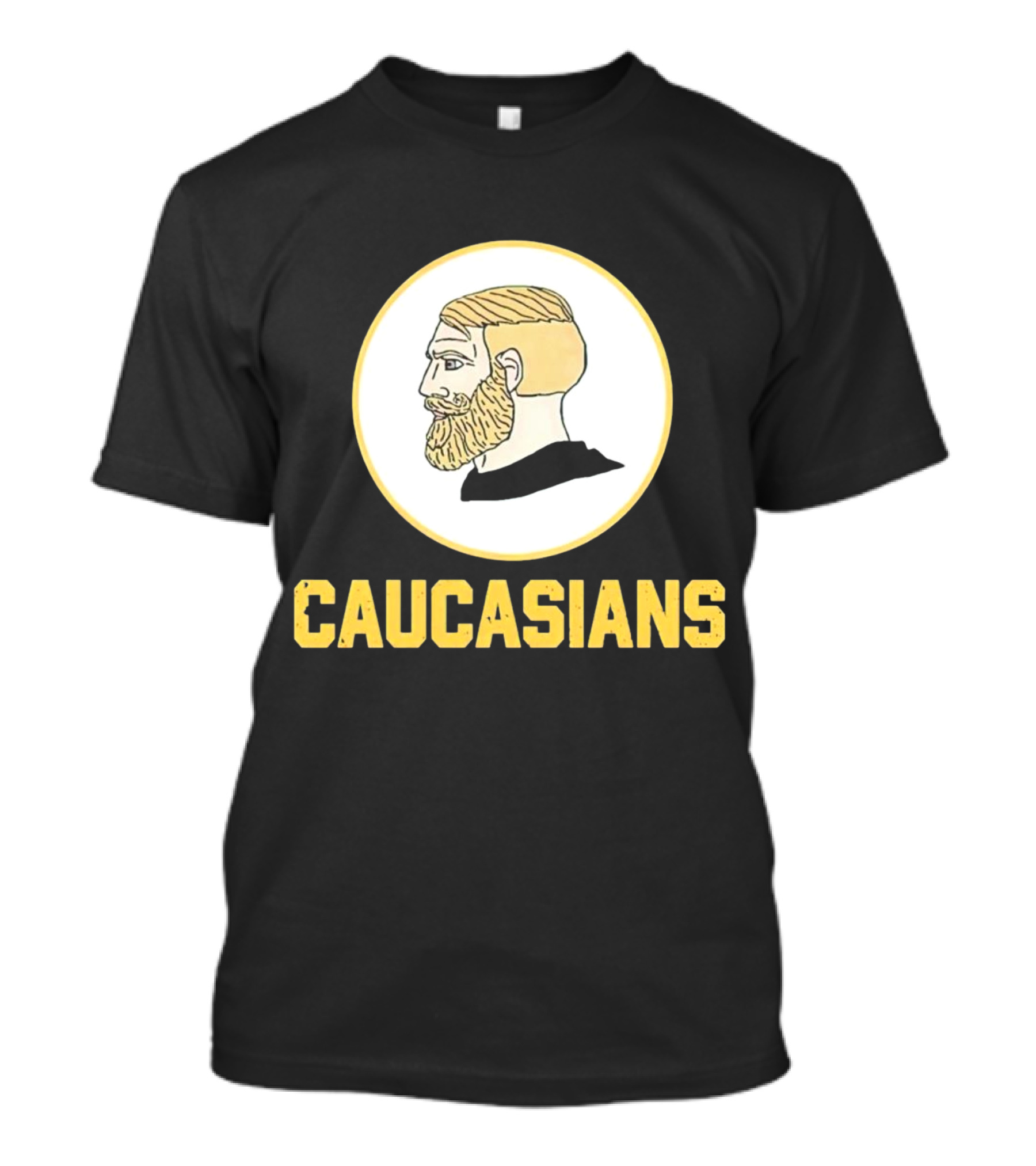 Caucasians Team Jersey Profile T-Shirt