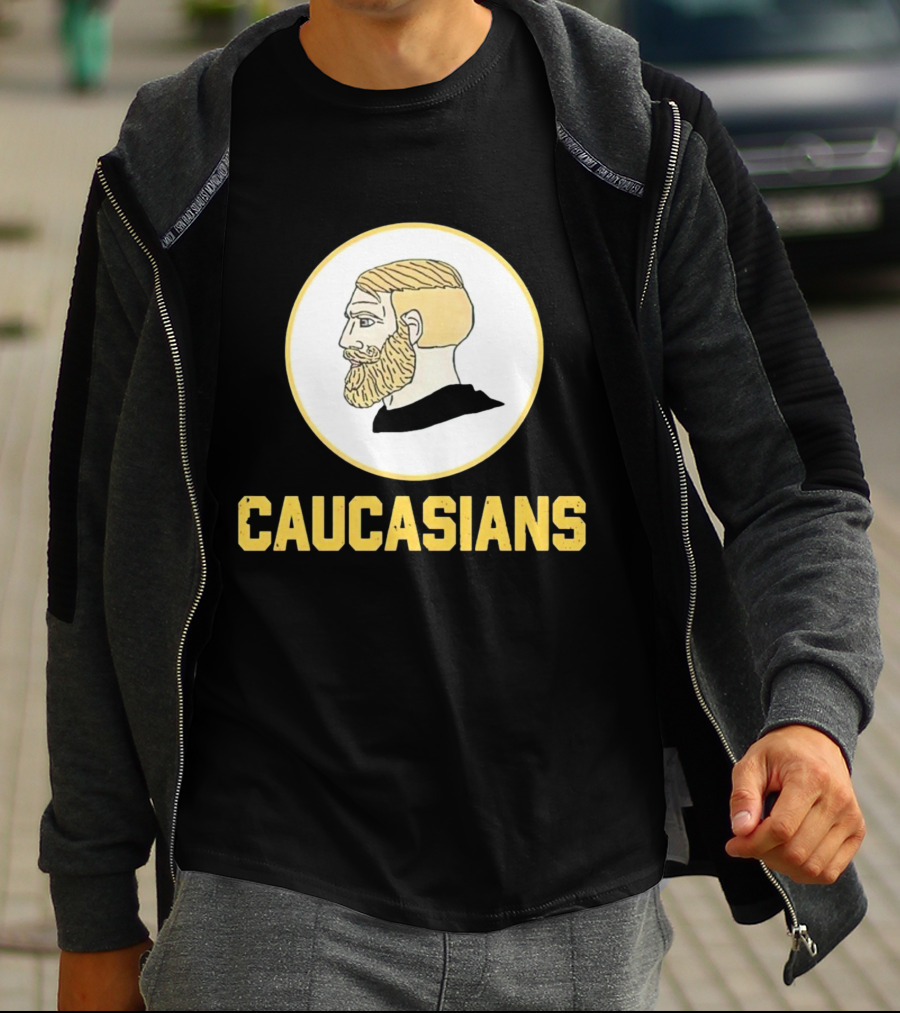 Caucasians Team Jersey Profile T-Shirt