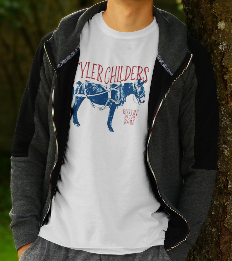 Tyler Childers Rustin’ In The Rain Blue Horse T-Shirt