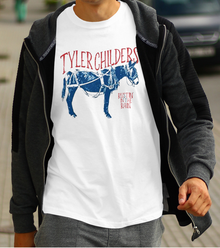 Tyler Childers Rustin’ In The Rain Blue Horse T-Shirt