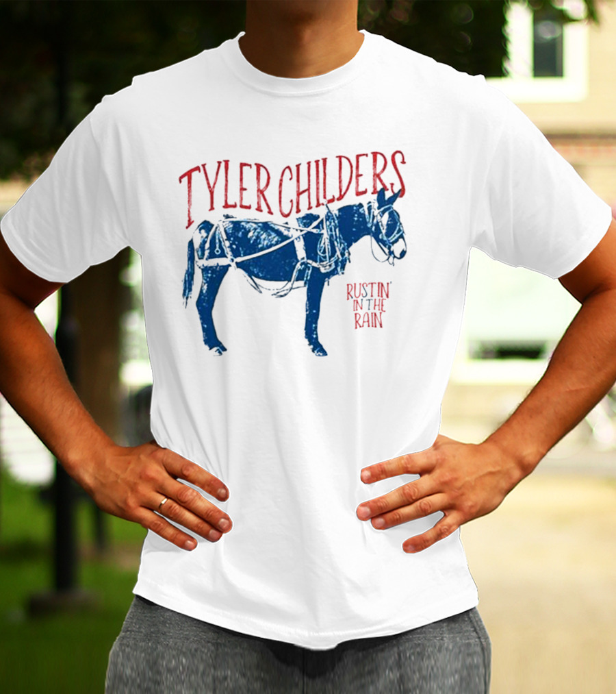 Tyler Childers Rustin’ In The Rain Blue Horse T-Shirt