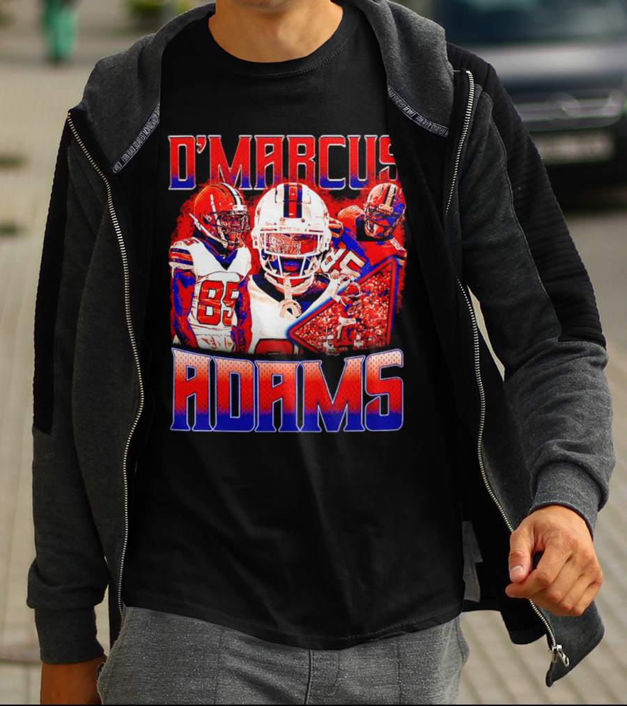 D'Marcus Adams Football Vintage Syracuse Orange 85 Jersey T-Shirt