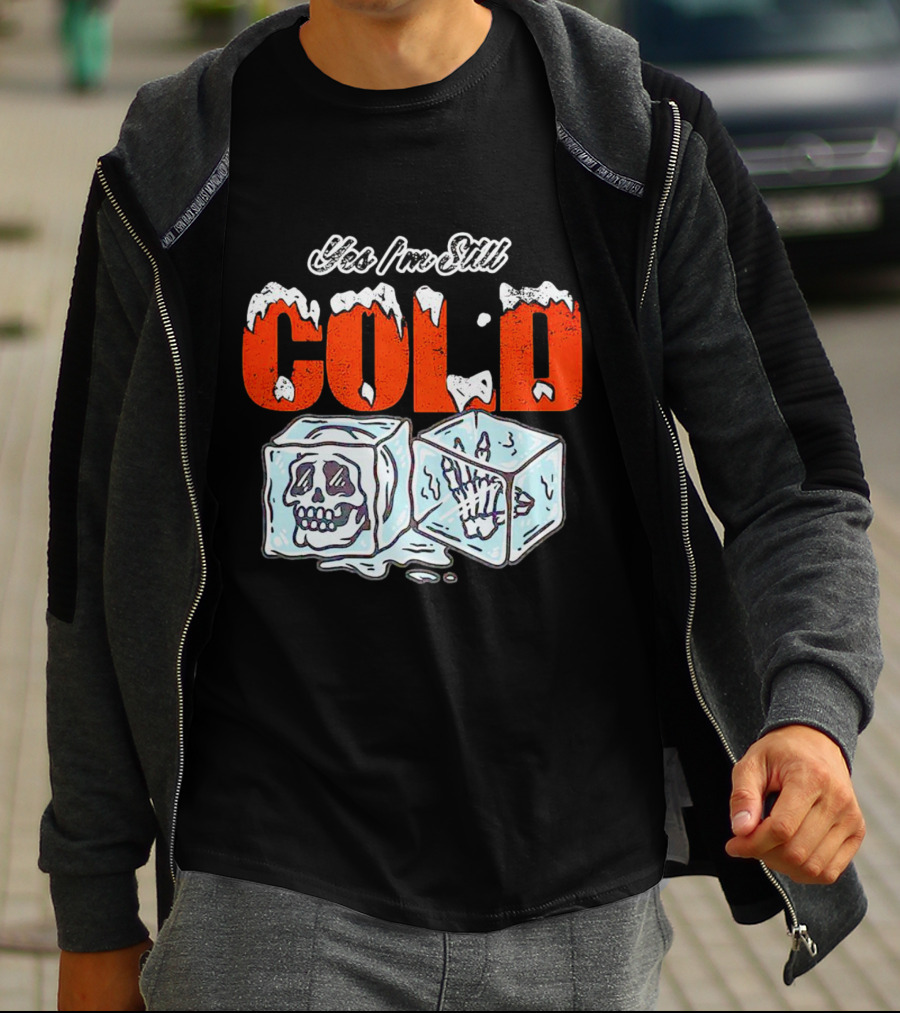 Yes I'm Still Cold Ice Cube Skeleton Deluxe T-Shirt