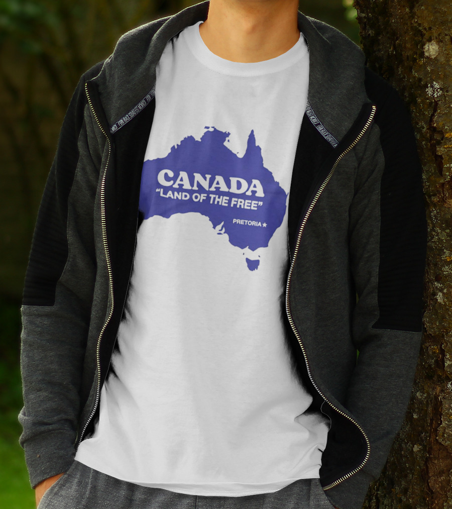 Canada Land Of The Free Australia Pretoria T-Shirt