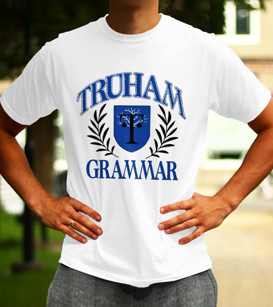 Truham Grammar Crest Anthony Smith Heartstopper T-Shirt