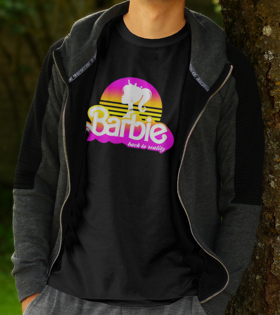 Barbie Back To Reality Retro Sunset T-Shirt