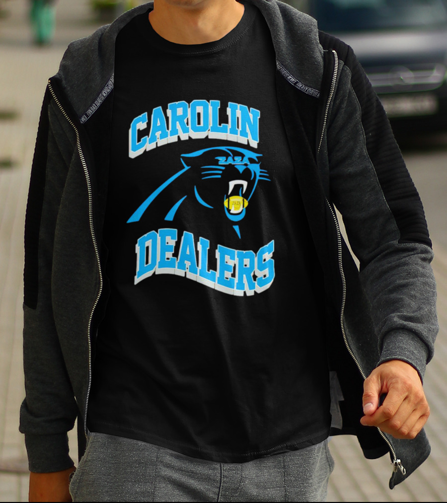Carolina Panthers Dealers Support Your Local Zaza Dealer T-Shirt