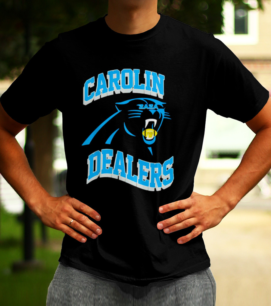 Carolina Panthers Dealers Support Your Local Zaza Dealer T-Shirt