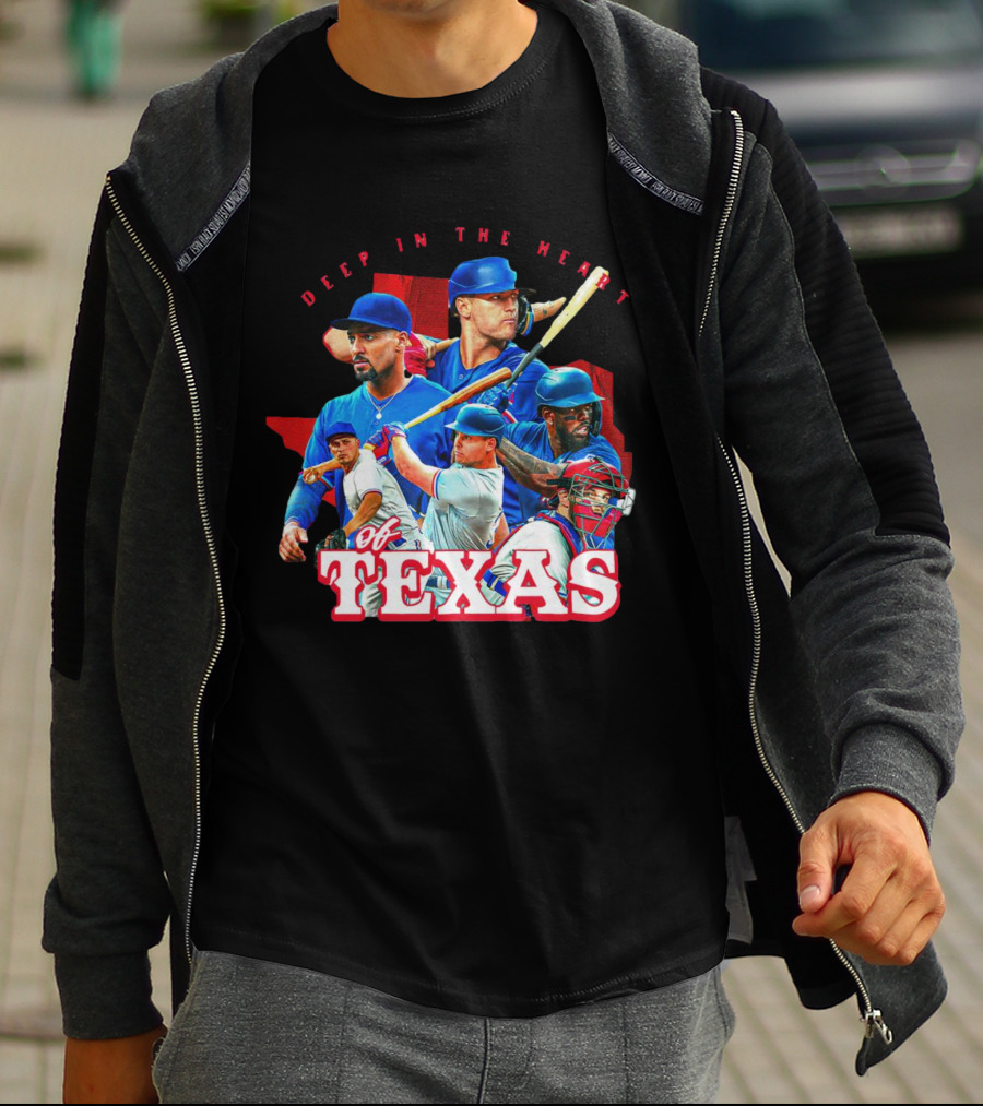 Deep In The Heart Of Texas Baseball T-Shirt