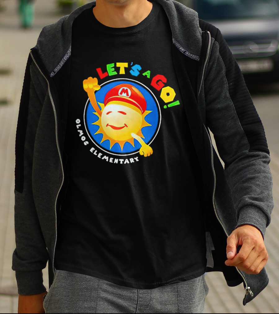 Let's A Go Sun Olmos Elementary T-Shirt