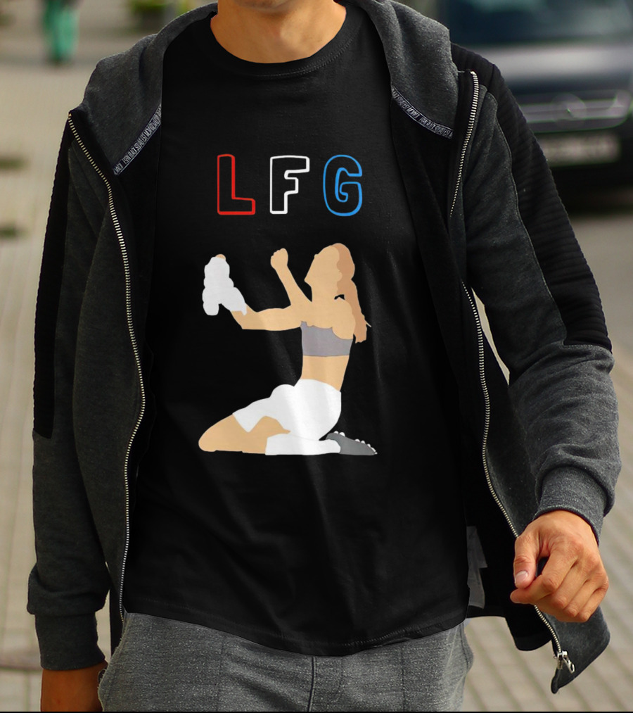 USWNT Soccer LFG Brandi Chastain T-Shirt