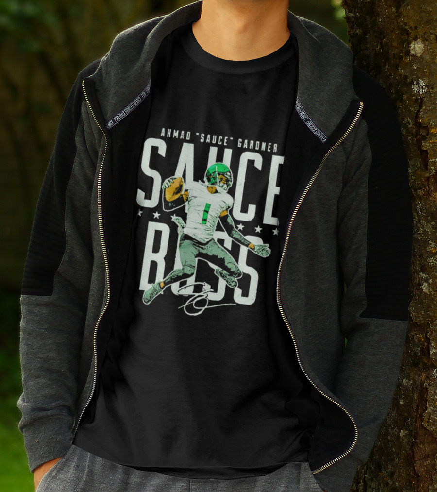 Ahmad Sauce Gardner Sauce Boss Football T-Shirt