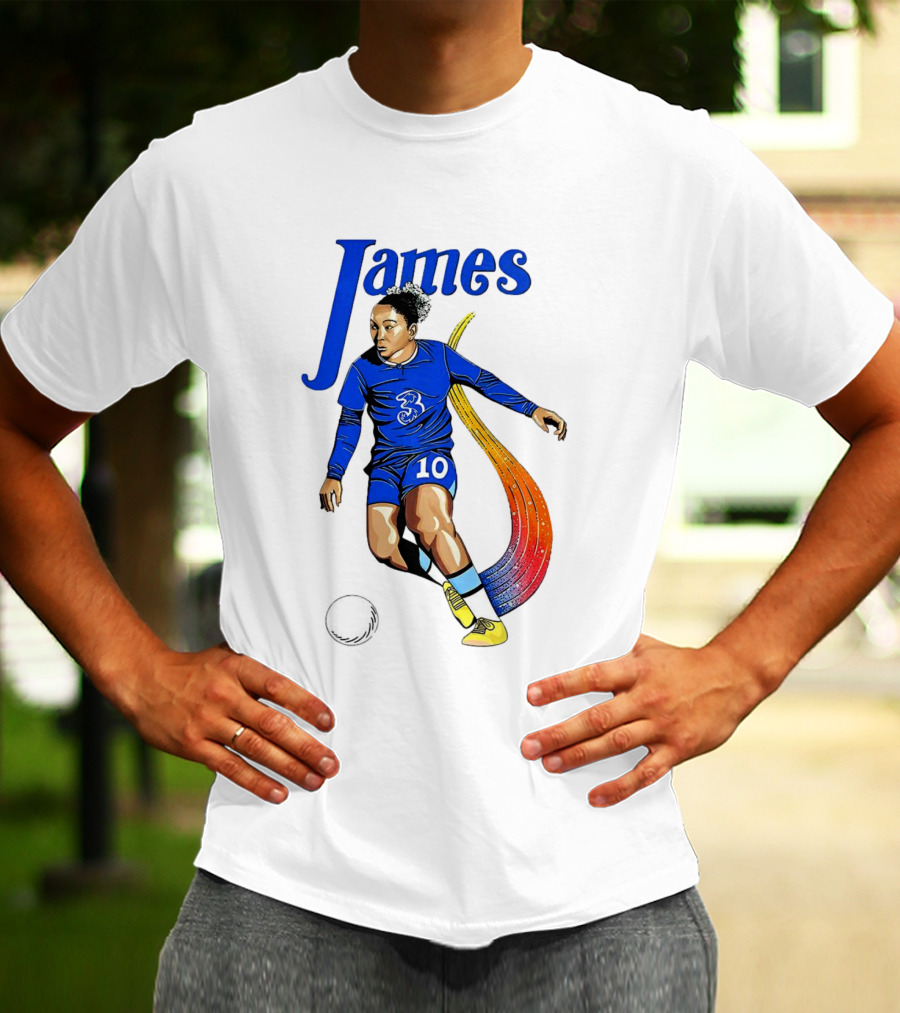 Chelsea Women Soccer Lauren James Number 10 Cheat Code T-Shirt