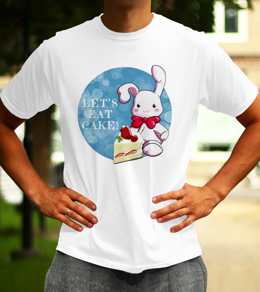 Ouran High School Host Club Usa Chan Let’s Eat Cake T-Shirt