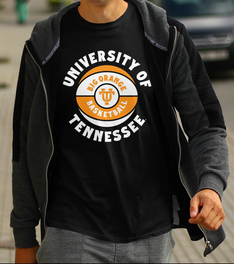 Big Orange Basketball Vintage University Of Tennessee T-Shirt
