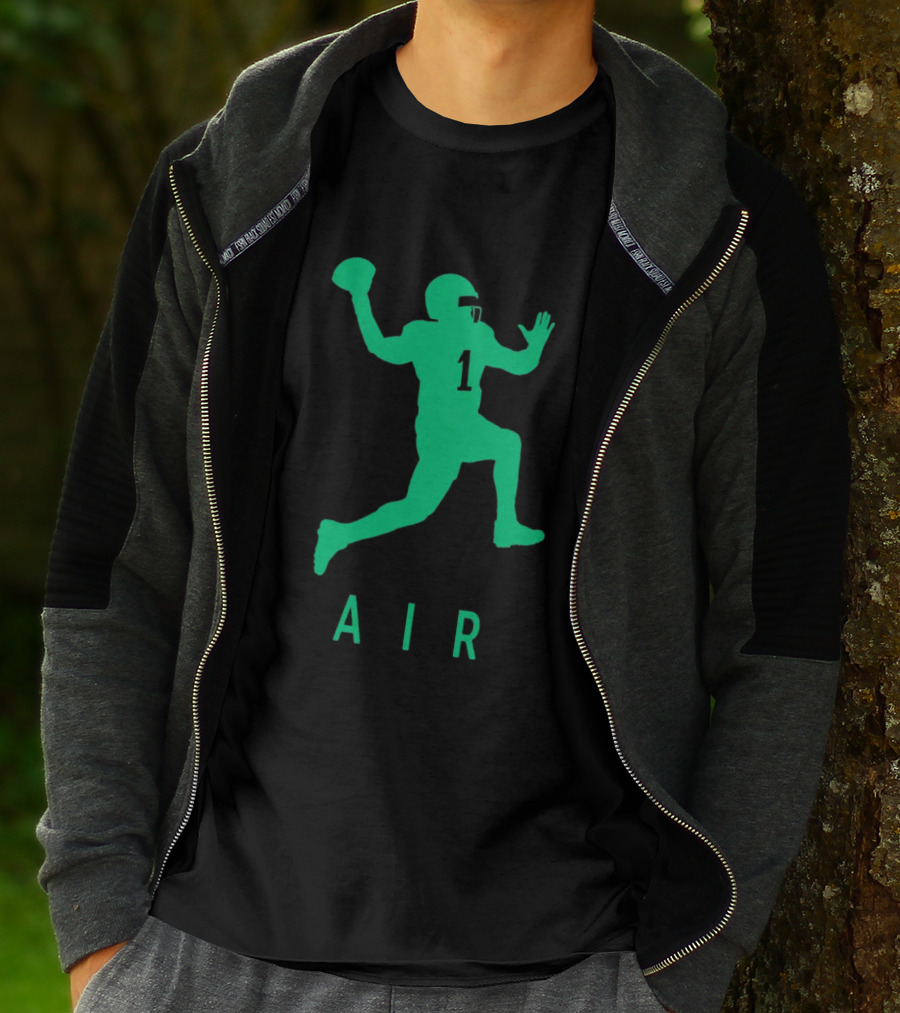 Jalen Hurts Philadelphia Eagles QB1 Air Jumpman T-Shirt