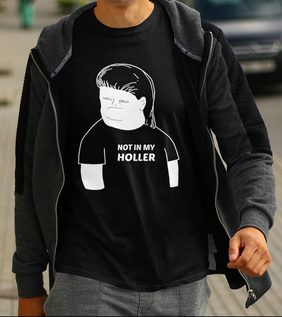 Not In My Holler Country Cartoon Character T-Shirt