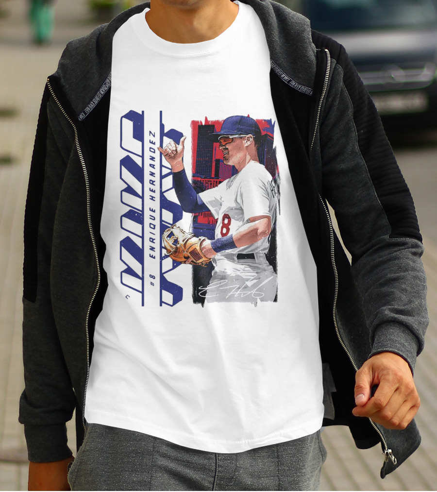 Enrique Hernandez Los Angeles Dodgers MVP T-Shirt