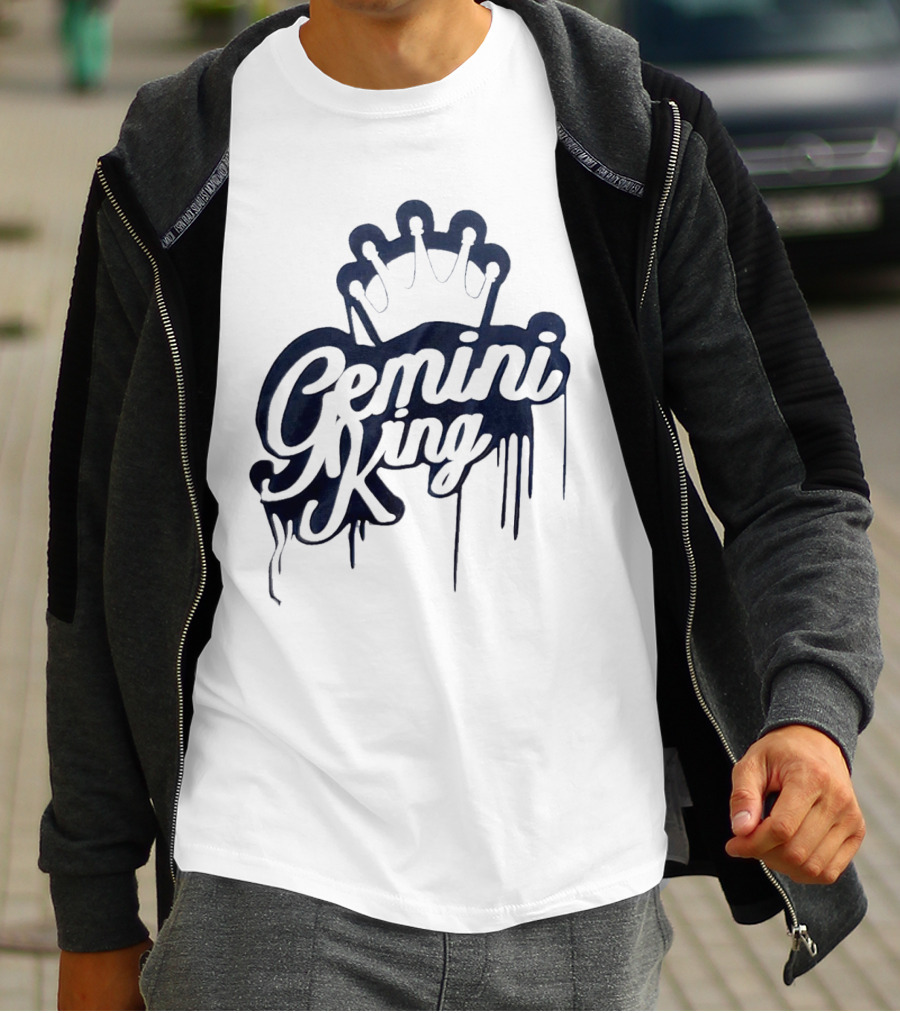 Gemini King Dripping Crown T-Shirt