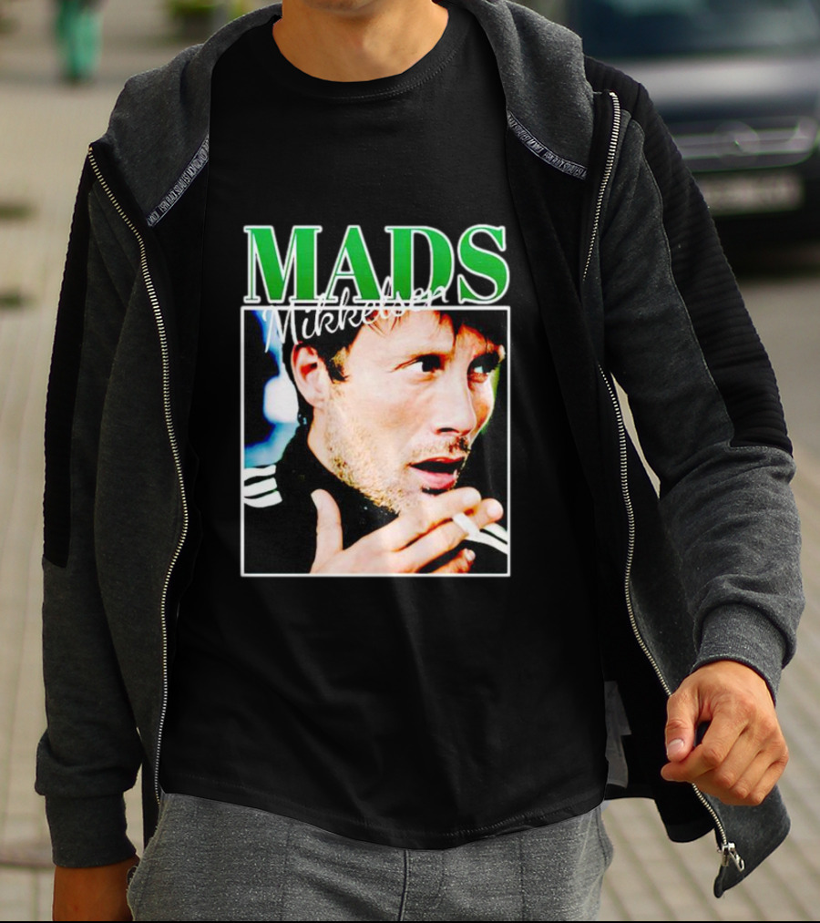 Mads Mikkelsen 90’s Vintage Style Hannibal Concept T-Shirt