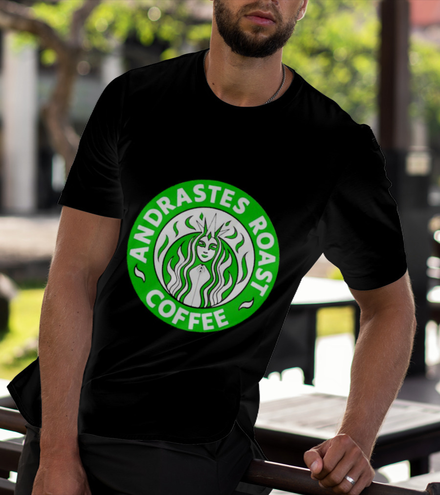 Andrastes Roast Coffee Inquisition Green T-Shirt