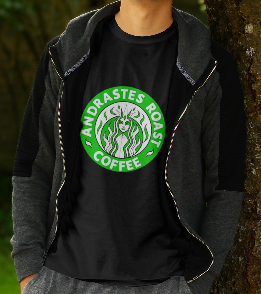 Andrastes Roast Coffee Inquisition Green T-Shirt
