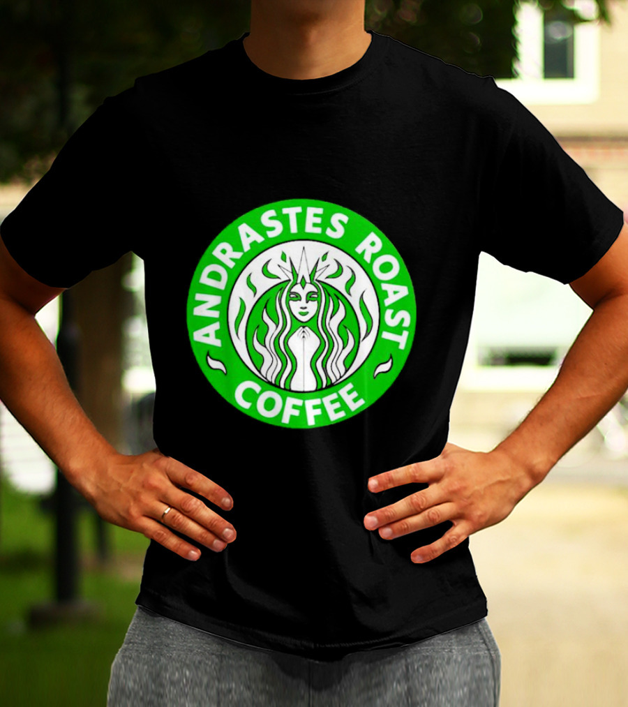Andrastes Roast Coffee Inquisition Green T-Shirt