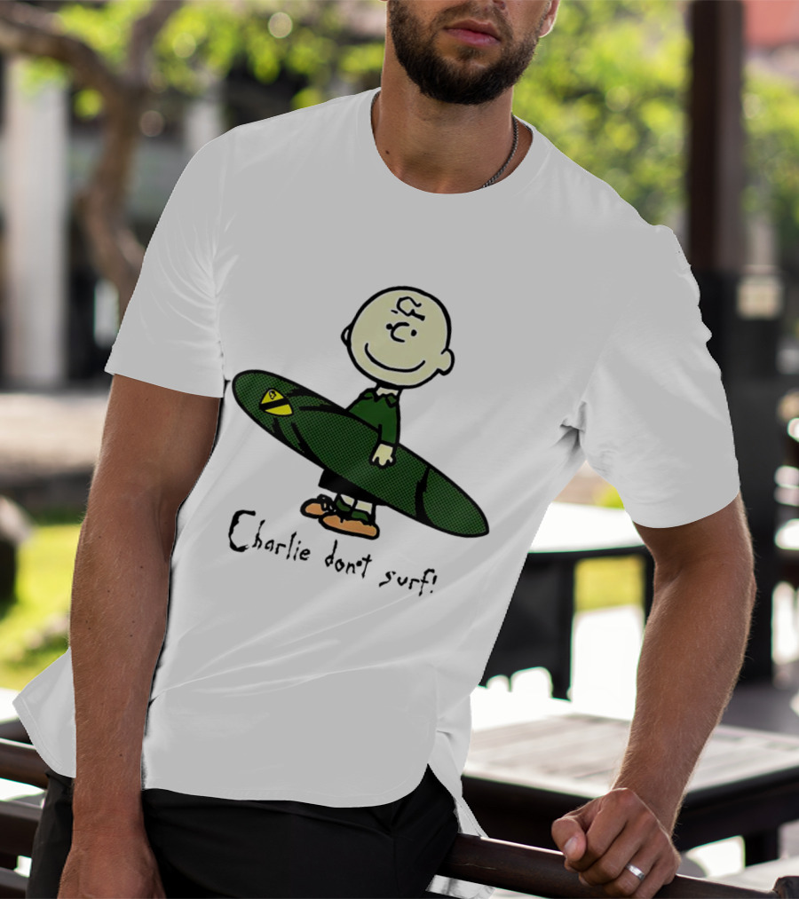 Charlie Brown Don't Surf Vintage T-Shirt