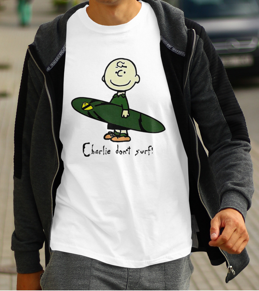 Charlie Brown Don't Surf Vintage T-Shirt