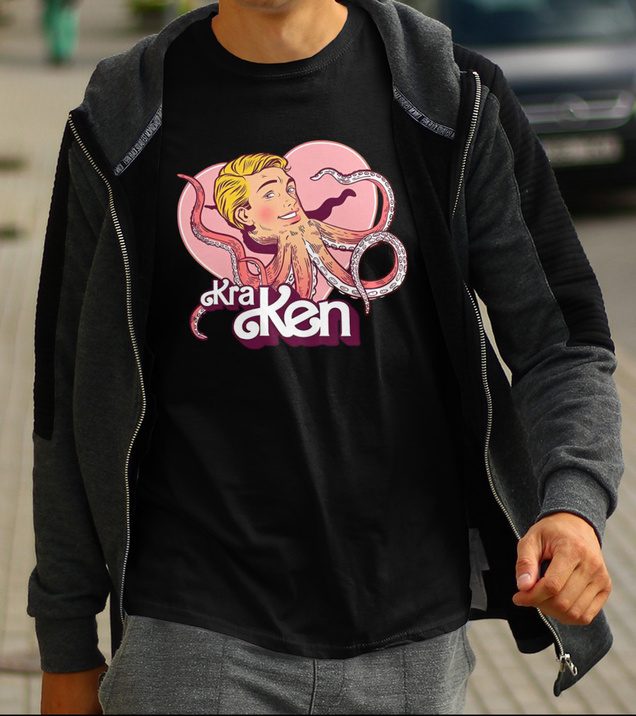 Ken KraKen Barbie Octopus T-Shirt
