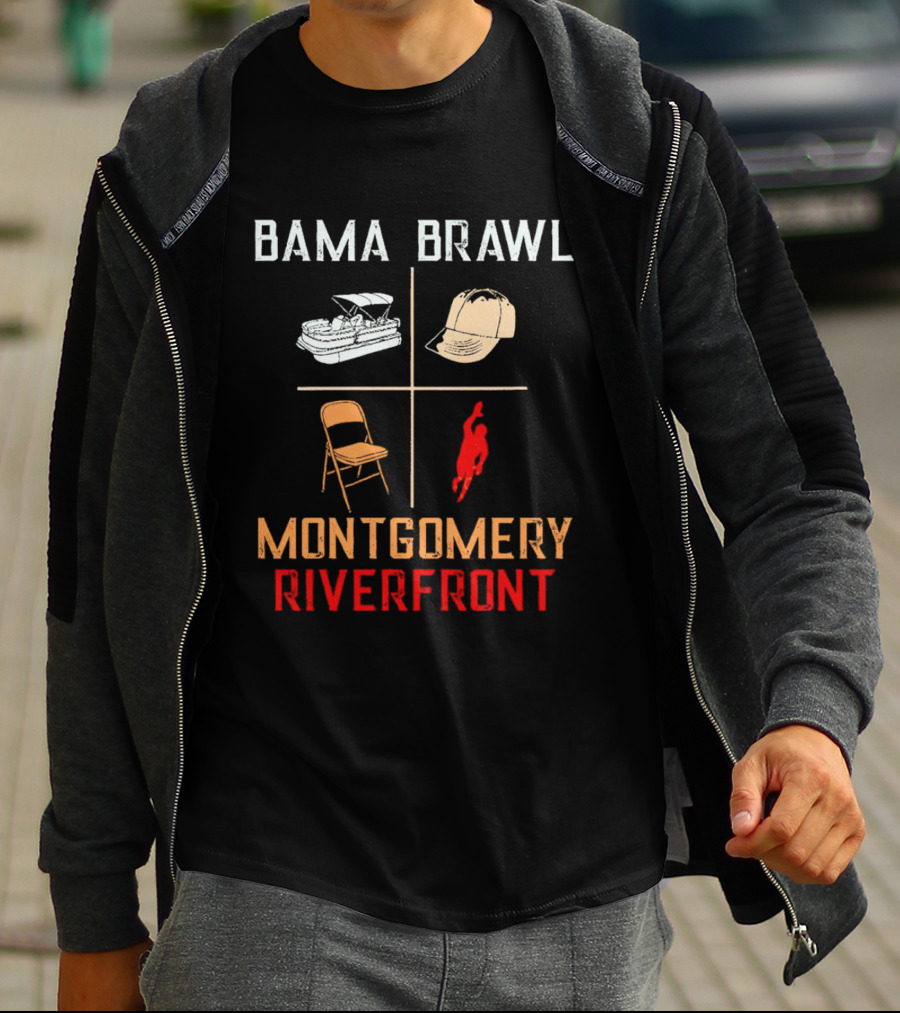 Bama Brawl Montgomery Riverfront Chair Hat Boat Jumper T-Shirt