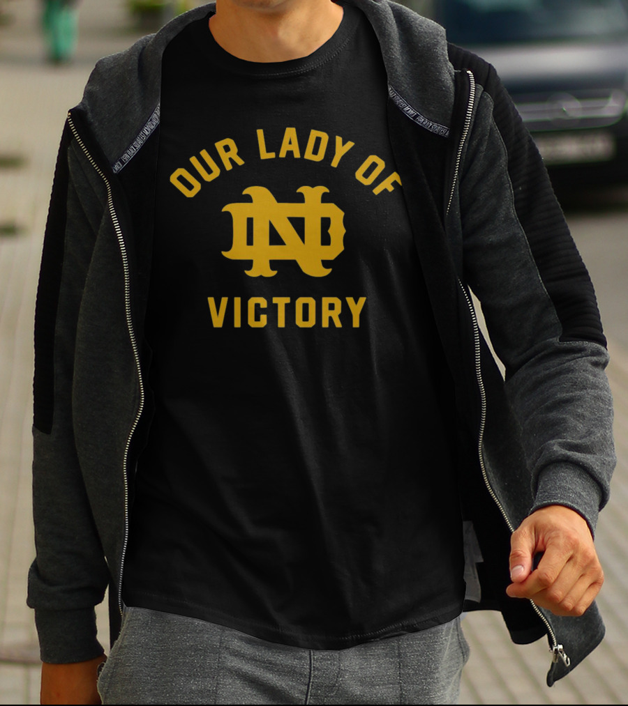 Notre Dame Fighting Irish Our Lady Of Victory T-Shirt