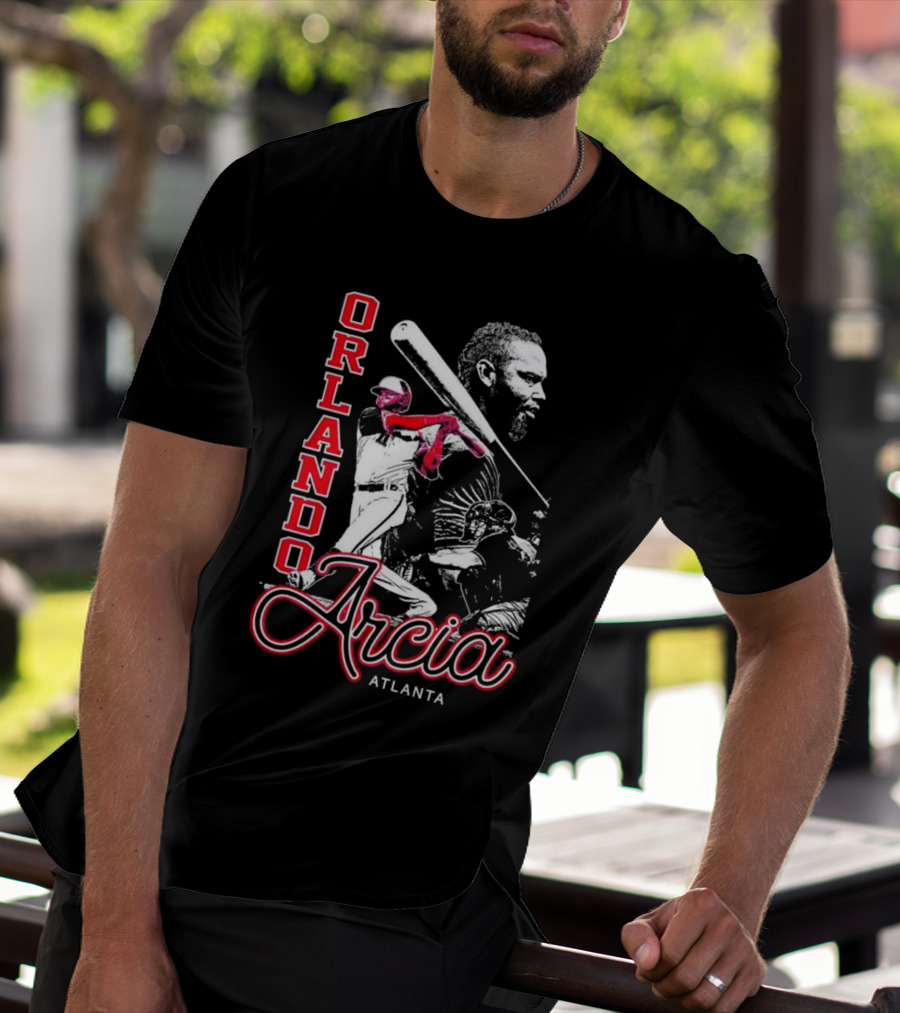 Orlando Arcia Atlanta Swing T-Shirt