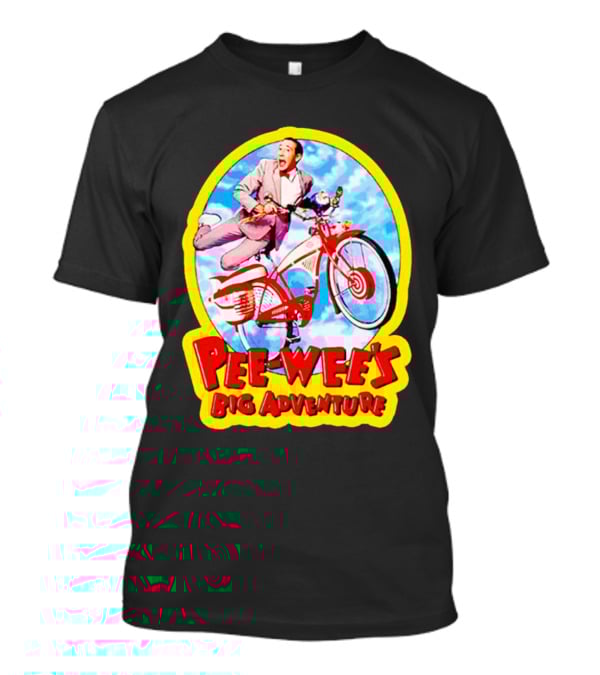Pee Wee's Big Adventure Comedy Large Marge Bike Scene T-Shirt
