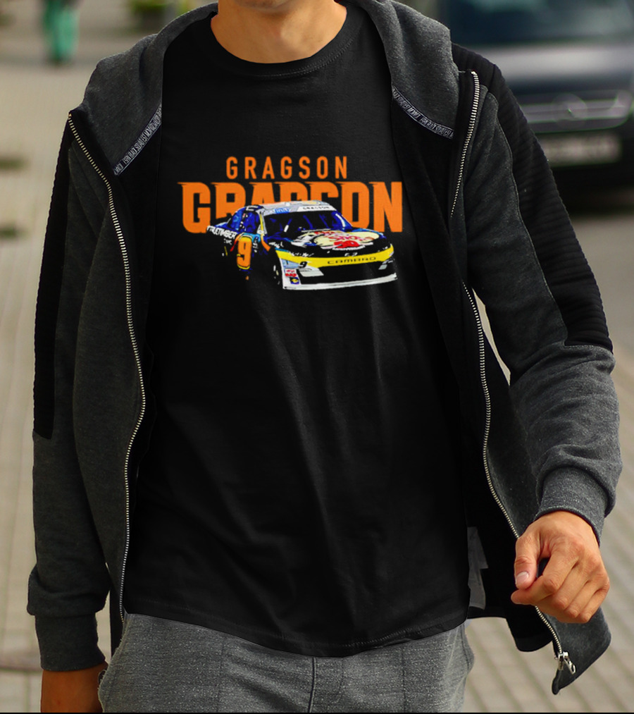Gragson Camaro No. 9 Racing Car T-Shirt