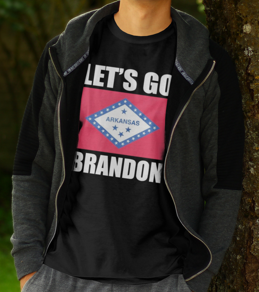 LET'S GO BRANDON ARKANSAS FLAG T-Shirt