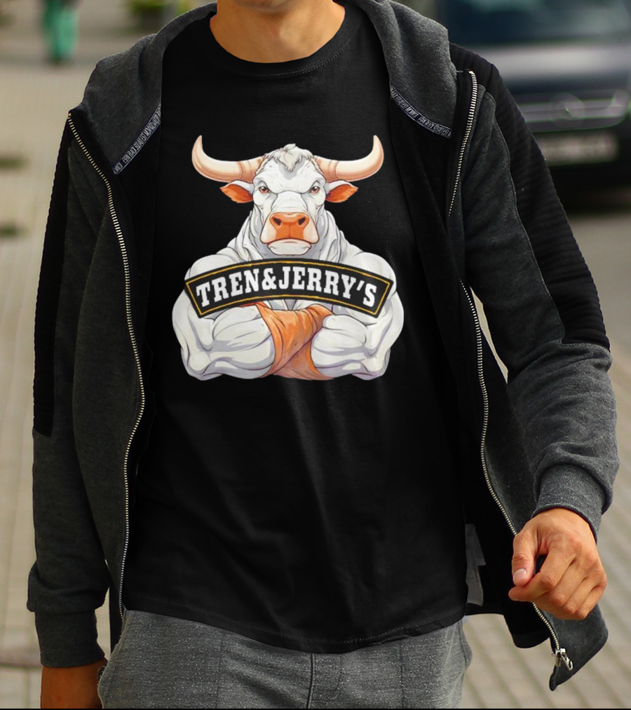 TREN And JERRY'S Bull T-Shirt